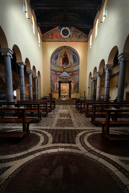 Chiesa di San Saba, interno, foto Federica Antenozio