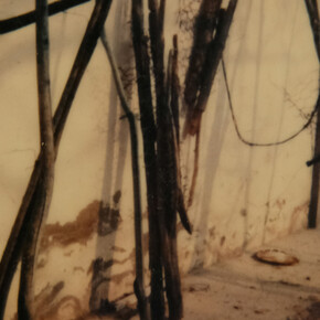 Germano Sartelli, From the shot to the work: Germano Sartelli and the polaroid, picture in exhibition (detail). Courtesy of Pallavicini22 Art Gallery 