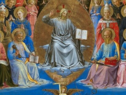 Beato Angelico, Trittico, particolare con il Giudizio Universale, Roma Galleria Corsini