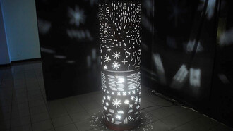 Cosmos, 2024. Instalación. Juan Carlos Sojo. Galería Nacional, Costa Rica. Foto AKEZ