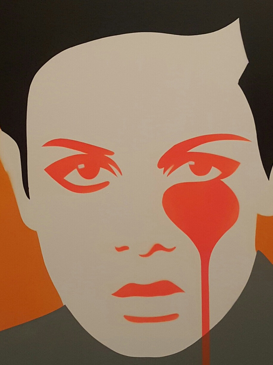 Pure Evil - Michael Witney's Nightmare - Spray Paint on Canvas - 100x100cm