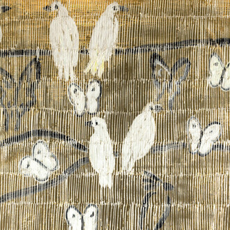 Hunt Slonem, Whydahs (detail), 2022. Courtesy the artist and TEW Galleries
