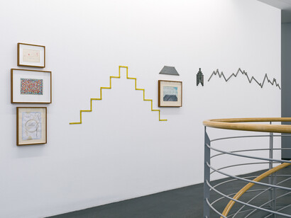 Hamish Fulton, Exhibition view. Courtesy of Häusler Contemporary