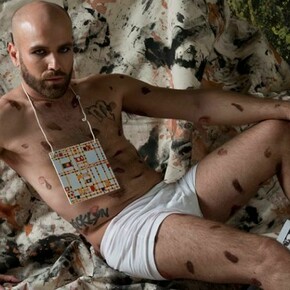 Jonathan VanDyke, Eddie Saint Mondrian, 2013, Archival pigment print, 17 1/4 X 25 3/4 in. framed, dition of 4 + 1 AP