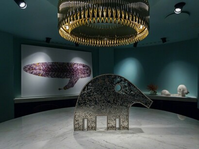 Contemporary Middle Eastern Art, Exhibition view. Courtesy of House of the Nobleman