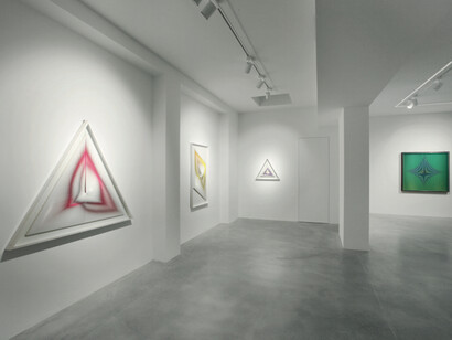 Alberto Biasi. Light Visions, Exhibition view. Courtesy of Dep Art Gallery