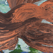 Ceija Stojka, Untitled (detail), 06.02.2003. Courtesy of the Drawing Center