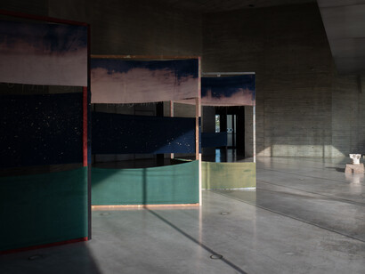 Varios artistas, Tierra batida. Escrituras del compostaje, vista de exhibición. Cortesía del Centro de Creación Contemporánea de Andalucía