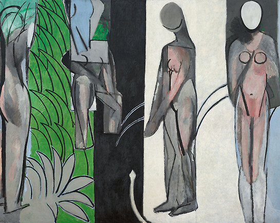 Henri Matisse, French, 1869–1954
Bathers by a River, March 1909/10, May-November 1913, and early spring 1916-October (?) 1917