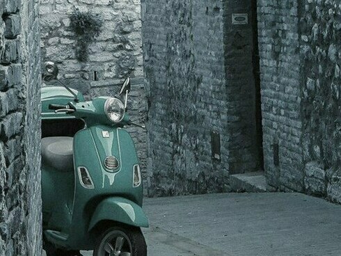 In Italy, even a Vespa tells a story—part nostalgia, part momentum, always moving toward something half-remembered