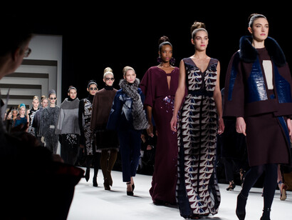 Sfilata di Carolina Herrera Autunno/Inverno alla New York Fashion Week, febbraio 2014
