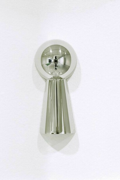Iran do Espírito Santo, Untitled (Keyhole), 1999, Stainless steel, 8 x 3.6 x 1.8 cm , Collection Irish Museum of Modern Art, Donation, Artist, 2010