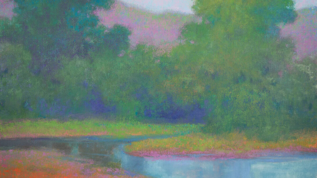 Richard Mayhew, Spiritual transition, 1997. Courtesy of ACA Galleries 