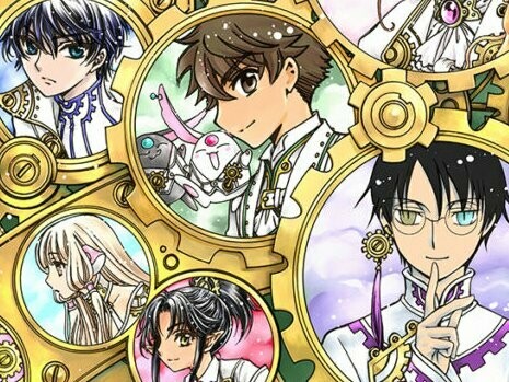 Personagens do universo CLAMP.  Suas maiores obras (X, Magic Knight Rayearth (ou como ficou conhecido no Brasil, Guerreiras Mágicas de Rayearth), Cardcaptor Sakura e sua sequência Clear Card, xxxHolic, Chobits e Tsubasa) ganharam o mundo e os fãs e se tornaram verdadeiros best-sellers