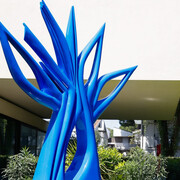 Pablo Atchugarry, Formas eternas, vista della mostra. Per gentile concessione della Galleria Contini Art