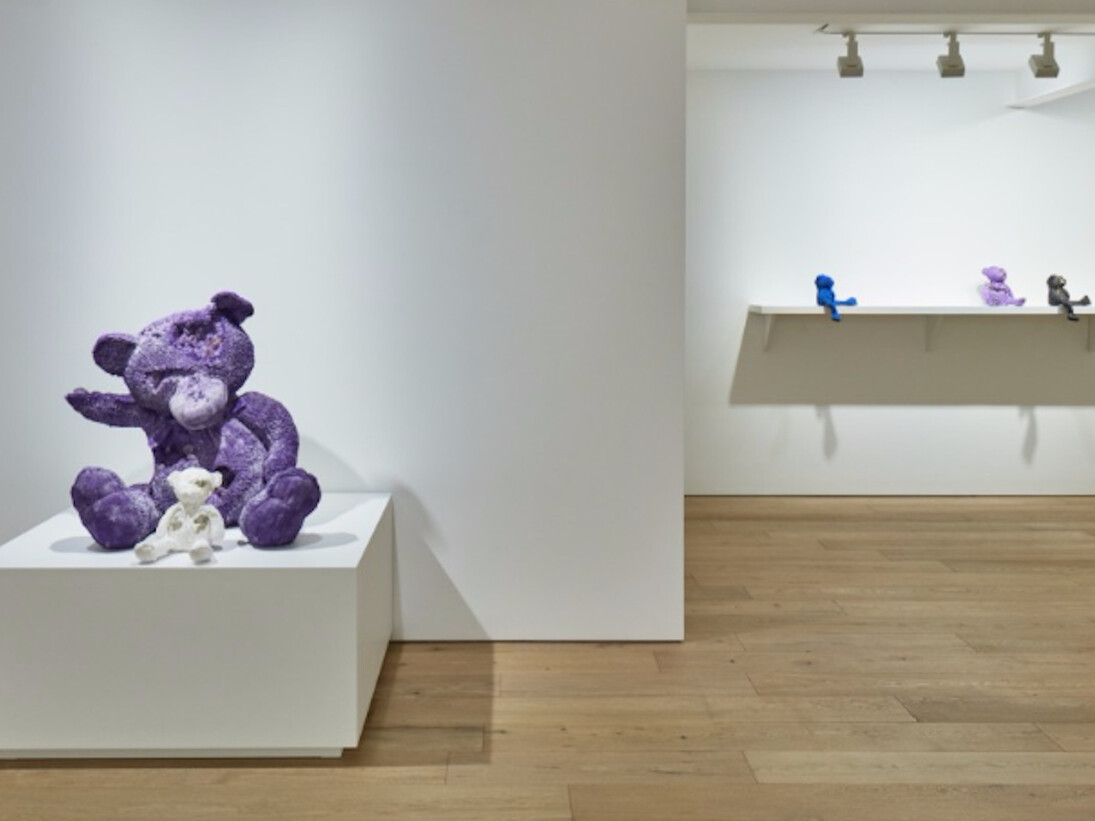 Daniel Arsham, Exhibition view. Courtesy of Perrotin 