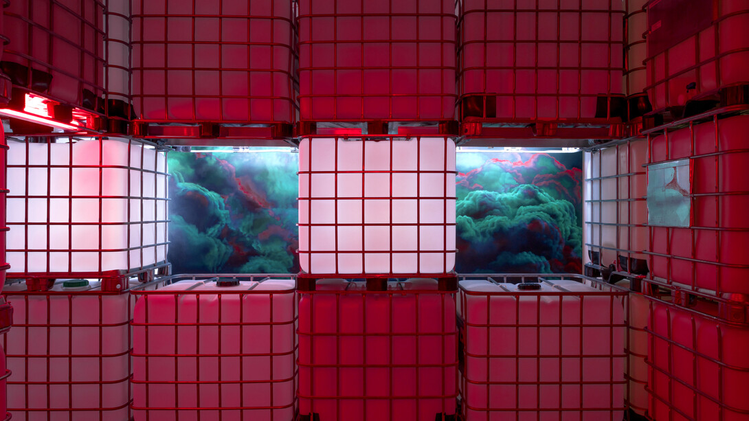 Anne Imhof, EMO, installation view. Courtesy of the artist and Sprüth Magers Gallery, LA