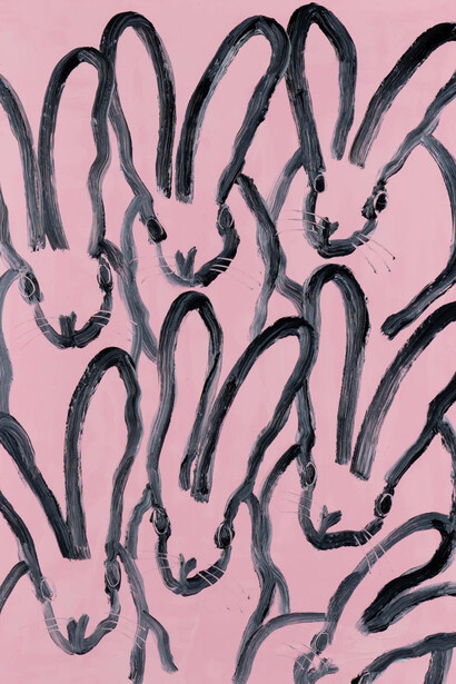 Hunt Slonem, Pink hutch. Courtesy of Bonner David Galleries 