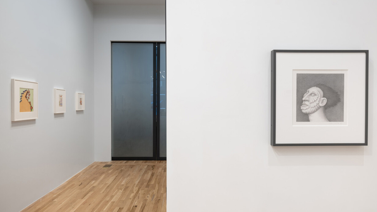 Robert Lostutter, exhibition view. Courtesy of Derek Eller Gallery