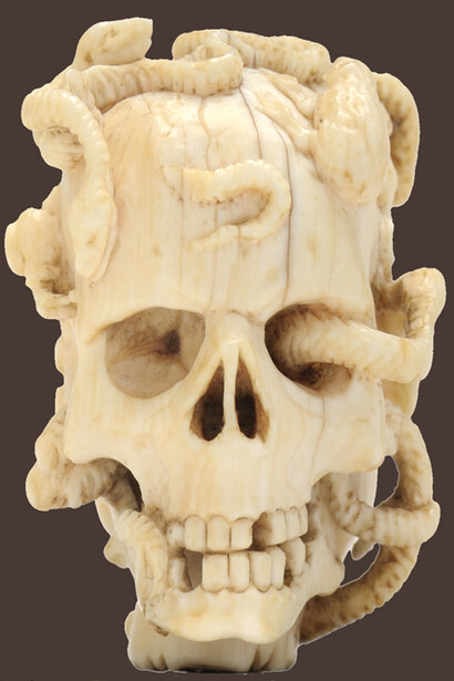The Ivory Mirror. Courtesy of Bowdoin Museum