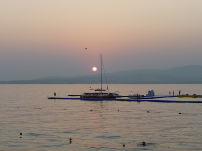 Cielo e tramonto sul Mar Nero. Foto di Simonetta Sandri