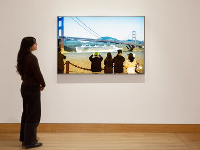 Kota Ezawa, exhibition view. Courtesy of Fraenkel Gallery