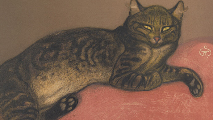 Steinlen. Courtesy of VMFA