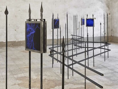 Andro Eradze, Heavy centers, exhbition view. Courtesy of SpazioA