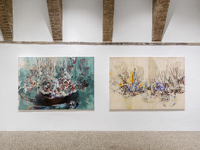 Marta Spagnoli, Fantasmata, vista della mostra. Con cortesia di Galleria Continua