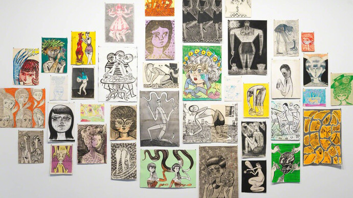 Body-dwellers, Exhibition view. Courtesy of Horton Gallery