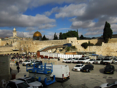 Vista panorámica de la Vieja Jerusalén 