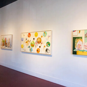 Eva Marengo Sanchez, Any given monday, exhibition view. Courtesy of Ruiz-Healy Art 