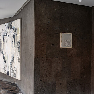 Francisco Larios, Xochitempayo, vista de exhibición. Cortesía de la Galería Hilario Galguera 