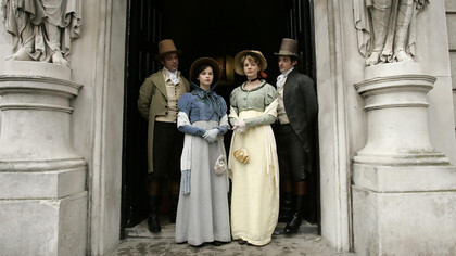 Photo from the movie of Jane Austen’s Northanger Abbey