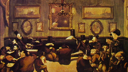Adriano Cecioni, Il Caffè Michelangelo