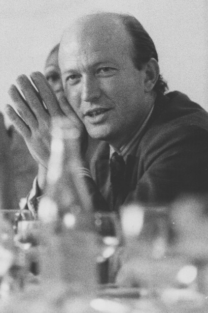 Edgar Morin, filosofo e sociologo francese, nel 1972