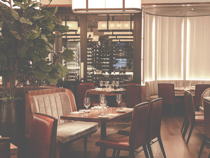 Bulgari Hotel London, Sette by Scarpetta, interior