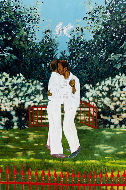 Antonio Obá, Contenda 2: a dança, 2024. Courtesy of Mendes Wood DM