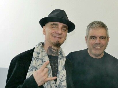 Ruggero Pegna con J-Ax