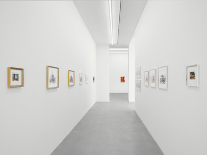 Karen Kilimnik, exhibition view. Courtesy of Galerie Eva Presenhuber