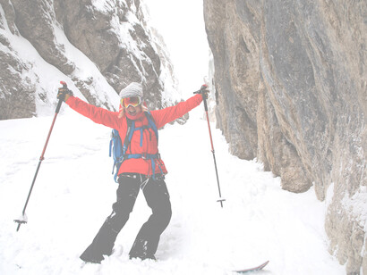 Delle 48 vette svizzere sopra i 4000 metri Caroline George ne ha già scalate 22