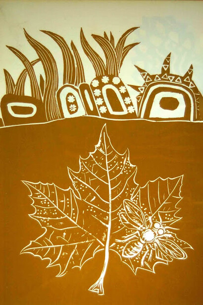 Ilustración de Antonio Berni para Hojas de hierba. Su mensaje central —la unidad entre lo visible y lo invisible, entre el ser individual y el colectivo— resuena con una fuerza espiritual y ética que sigue vigente