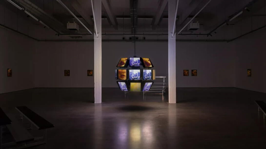 Christopher Kulendran Thomas, Safe zone, exhibition view. Courtesy of WIELS