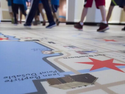 The fifth star challenge, exhibition view. Courtesy of the Chicago History Museum