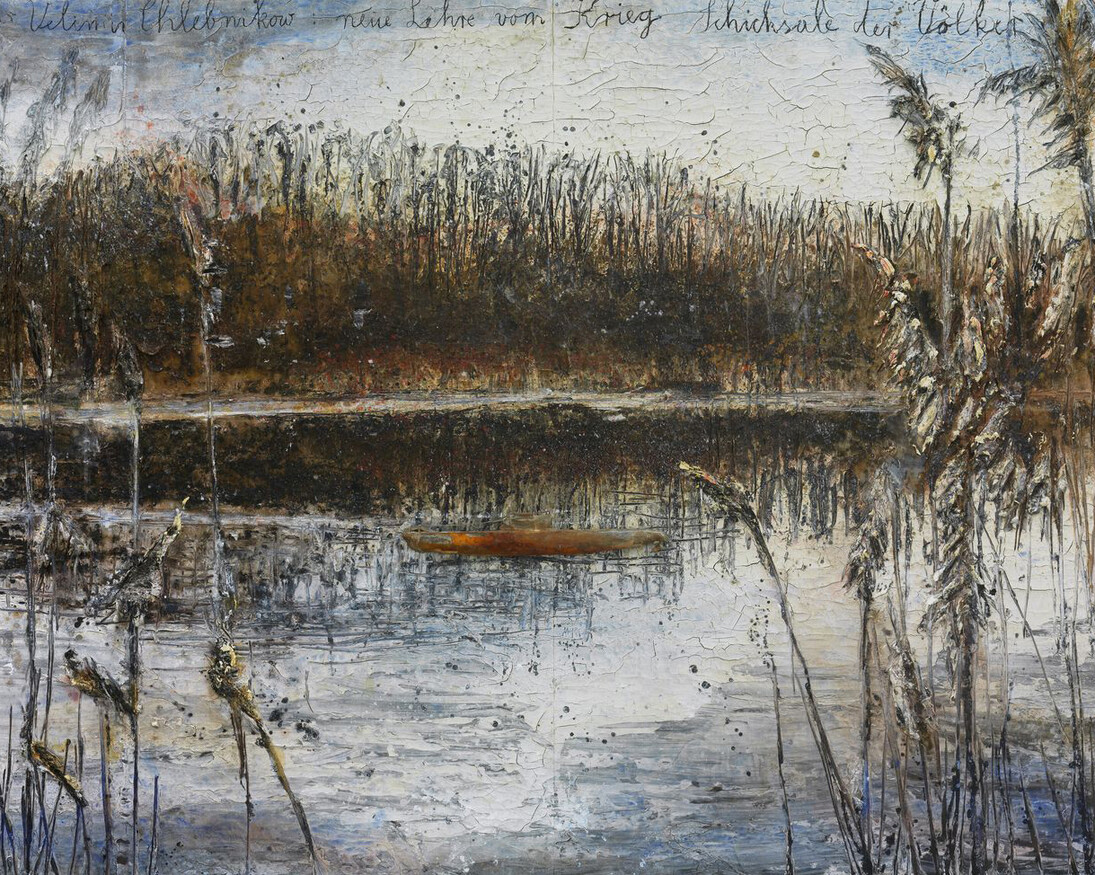 Anselm Kiefer, for Velimir Khlebnikov. Courtesy of State Hermitage Museum