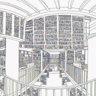 Sandy White, Reading Room VR, 2017. Courtesy of Chainlink Gallery