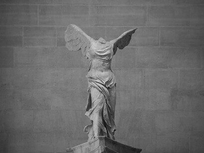 Nike di Samotracia, Louvre, Parigi, Francia