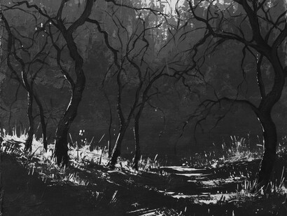 Todd Carpenter, Backways (detail), 2024. Courtesy of Launch Gallery