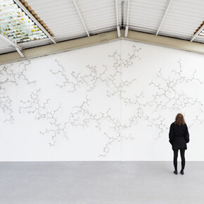 Loris Cecchini, Exhibition view. Courtesy of Galleria Continua