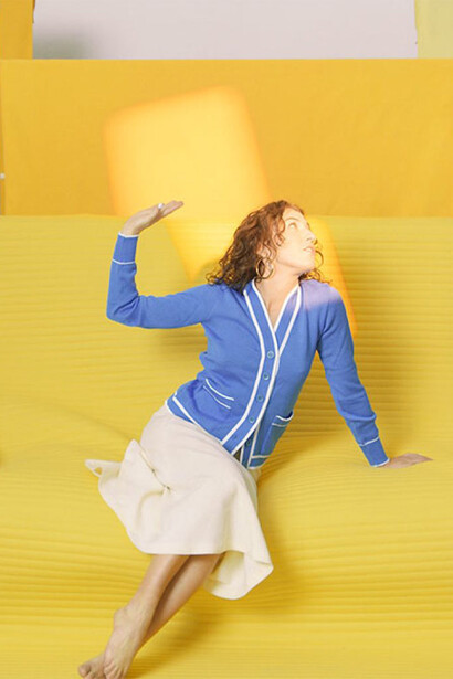 Stéphanie Marin, Inside Matisse, vista de exhibición. Cortesía del Centre Pompidou Málaga